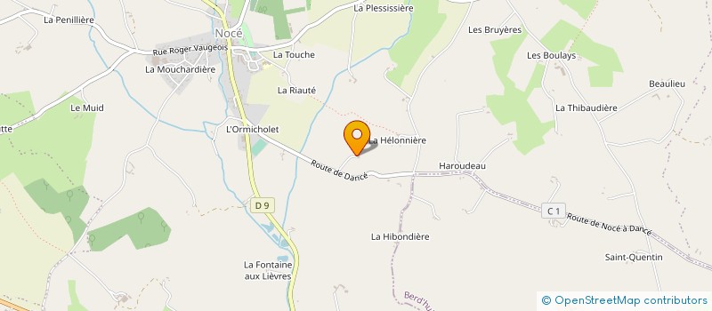 localisation de l'entreprise MADAME NICOLE CHERRE à PERCHE-EN-NOCE