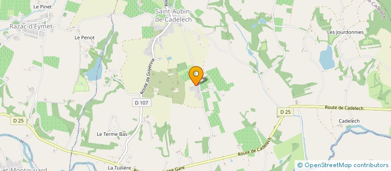 localisation de l'entreprise MADAME NICOLE CLOUGH  EYMET