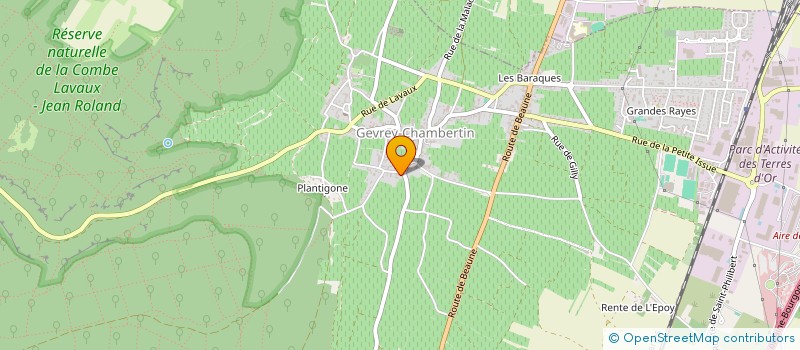 localisation de l'entreprise MADAME NICOLE COLLIN à GEVREY-CHAMBERTIN