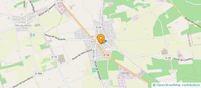 localisation de l'entreprise MADAME NICOLE CORDONE à SAINT-ANDIOL