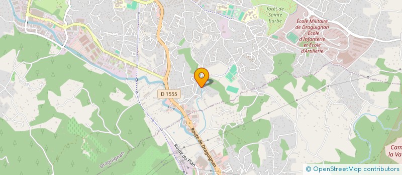 localisation de l'entreprise MADAME NICOLE CORNU  DRAGUIGNAN