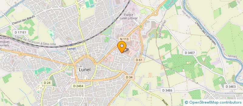 localisation de l'entreprise MADAME NICOLE CRIADO  LUNEL