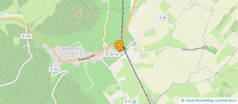 localisation de l'entreprise MADAME NICOLE DAMBRINE  BLENOD-LES-TOUL