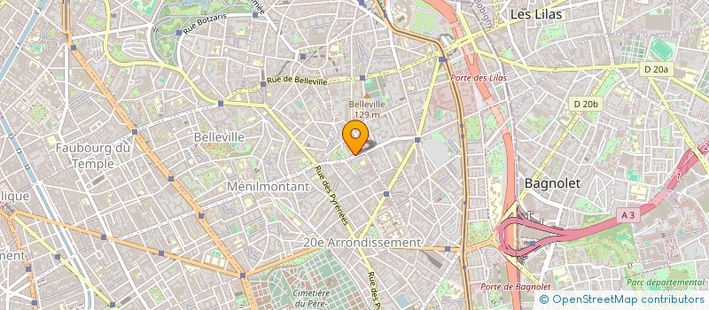 localisation de l'entreprise MADAME NICOLE DANA  PARIS