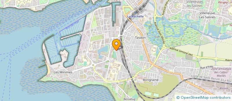 localisation de l'entreprise MADAME NICOLE DAUCE  LA ROCHELLE