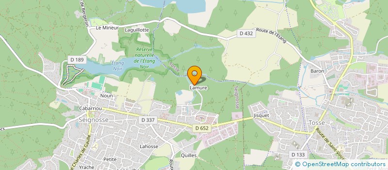 localisation de l'entreprise MADAME NICOLE DAUNA  SEIGNOSSE