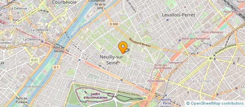 localisation de l'entreprise MADAME NICOLE DE SANTI à NEUILLY-SUR-SEINE