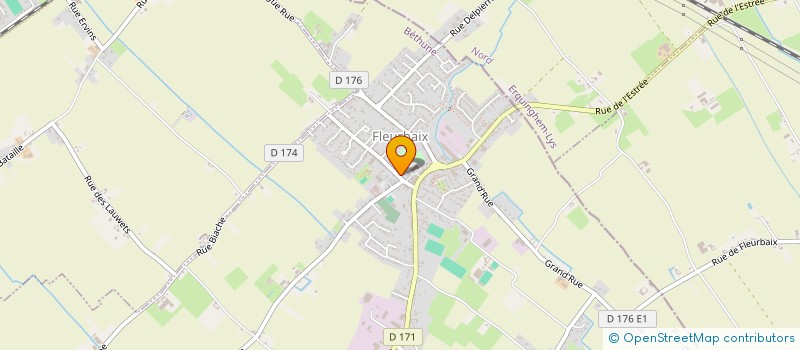 localisation de l'entreprise MADAME NICOLE DEBACKER  SAILLY-SUR-LA-LYS