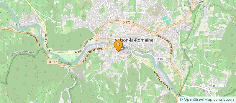 localisation de l'entreprise MADAME NICOLE DELAFONTAINE à VAISON-LA-ROMAINE