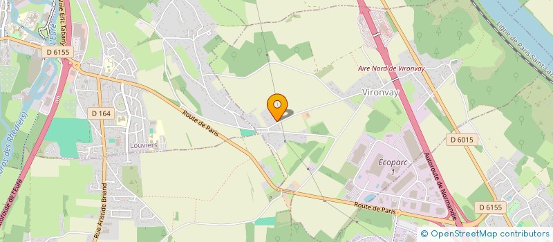 localisation de l'entreprise MADAME NICOLE DELAUNAY  VIRONVAY