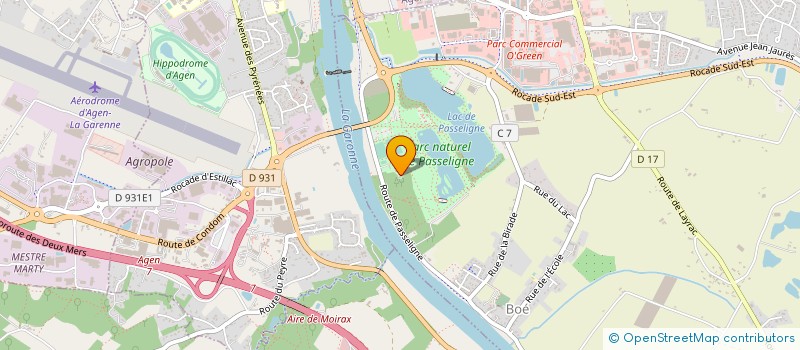 localisation de l'entreprise MADAME NICOLE DELETTRE  BOE