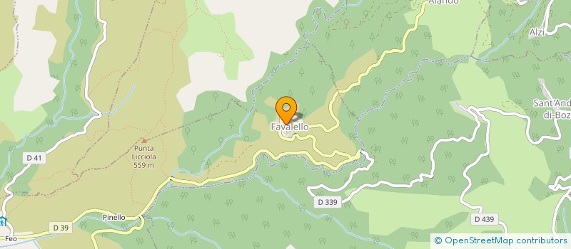localisation de l'entreprise MADAME NICOLE DELLIERE à CASTELLARE-DI-MERCURIO