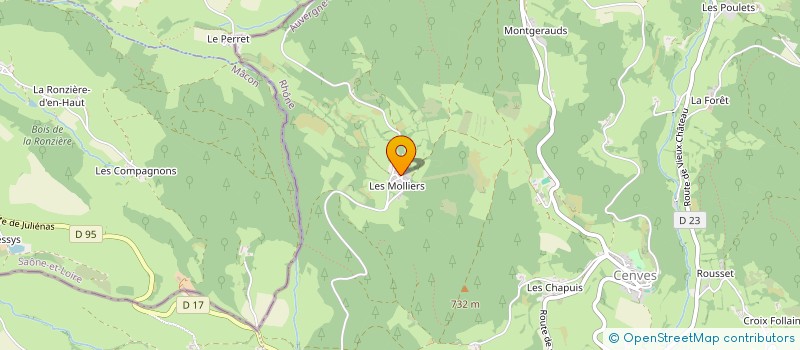 localisation de l'entreprise MADAME NICOLE DEPARDON  JULLIE