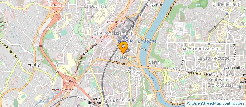 localisation de l'entreprise MADAME NICOLE DESCHAMP  LYON