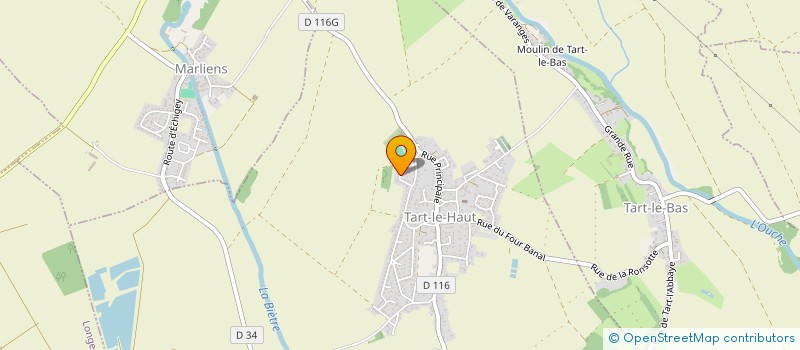 localisation de l'entreprise MADAME NICOLE DESGRANGES  TART