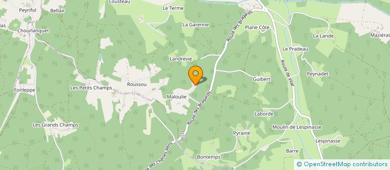 localisation de l'entreprise MADAME NICOLE DETRE  ISSAC