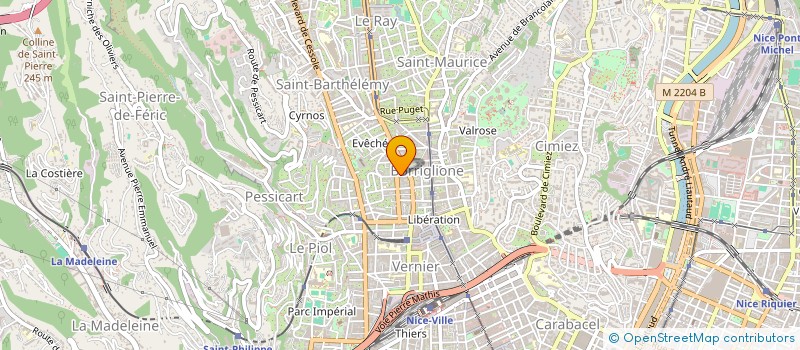 localisation de l'entreprise MADAME NICOLE DIAZ à NICE