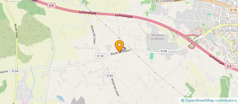 localisation de l'entreprise MADAME NICOLE DOLATOWSKI  AIX-EN-PROVENCE