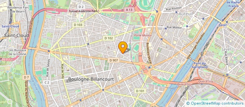 localisation de l'entreprise MADAME NICOLE DOLORES DEREZ à BOULOGNE-BILLANCOURT