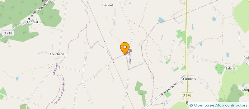 localisation de l'entreprise MADAME NICOLE DONZENAT  VILLEREAL