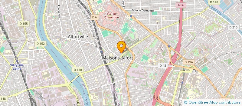 localisation de l'entreprise MADAME NICOLE DORMEAU à MAISONS-ALFORT