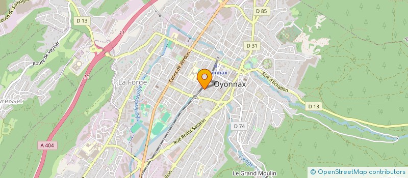 localisation de l'entreprise MADAME NICOLE DOS SANTOS à OYONNAX