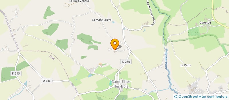 localisation de l'entreprise MADAME NICOLE DOUARIN à LA LANDE-DE-GOULT
