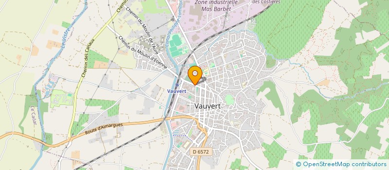 localisation de l'entreprise MADAME NICOLE DUBLET à VAUVERT