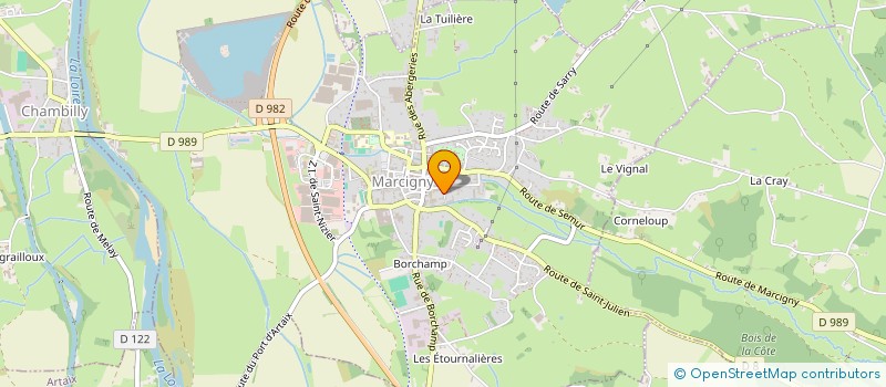 localisation de l'entreprise MADAME NICOLE DUBREUIL à MARCIGNY