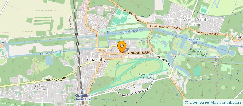 localisation de l'entreprise MADAME NICOLE DUMITRU  CHANTILLY