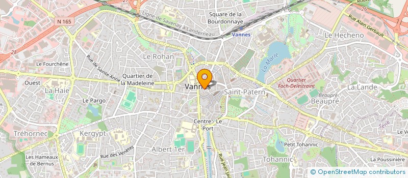 localisation de l'entreprise MADAME NICOLE DUPAS à VANNES