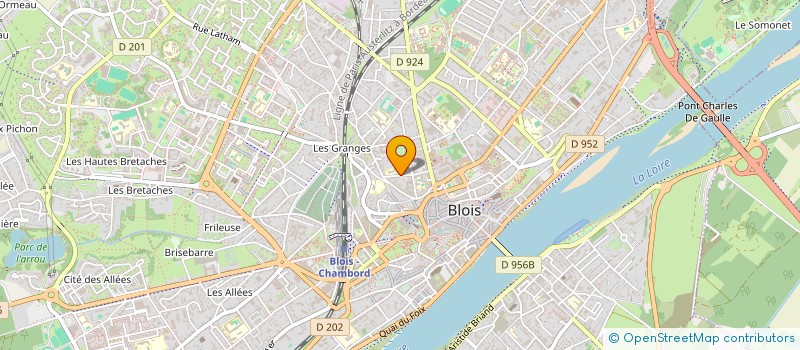 localisation de l'entreprise MADAME NICOLE DUPUIS  BLOIS