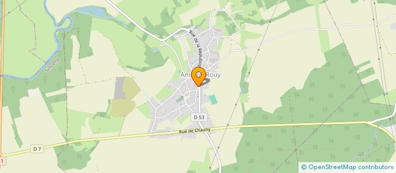 localisation de l'entreprise MADAME NICOLE DUPUIS à AMIGNY-ROUY