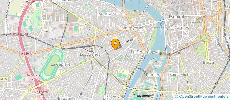 localisation de l'entreprise MADAME NICOLE DUPUY  TOULOUSE