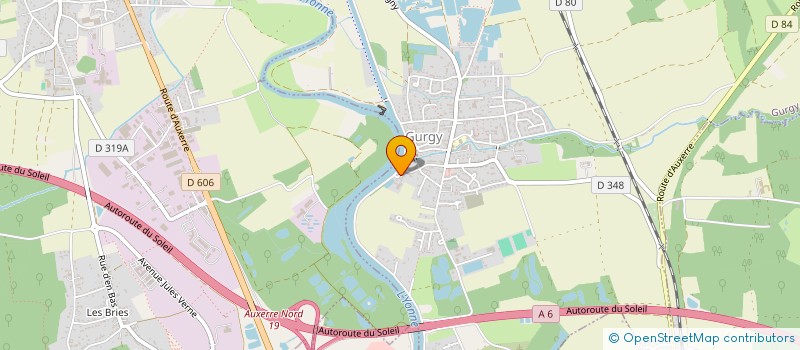 localisation de l'entreprise MADAME NICOLE DURAND  GURGY