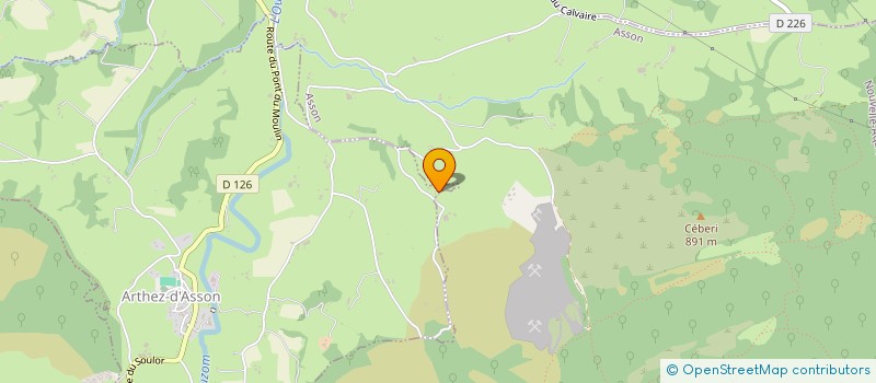 localisation de l'entreprise MADAME NICOLE DURAND  ARTHEZ D'ASSON