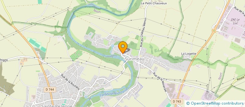 localisation de l'entreprise MADAME NICOLE DURAND à NIORT