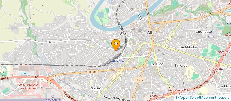 localisation de l'entreprise MADAME NICOLE DURANDIN à ALBI