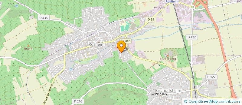 localisation de l'entreprise MADAME NICOLE EHRHARD  ROSHEIM