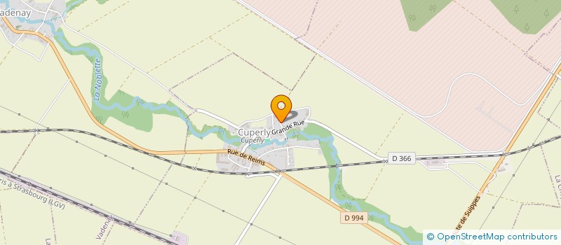 localisation de l'entreprise MADAME NICOLE EHRHARDT  CUPERLY