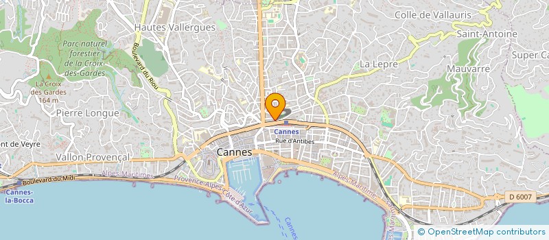 localisation de l'entreprise MADAME NICOLE EHRLICH  CANNES