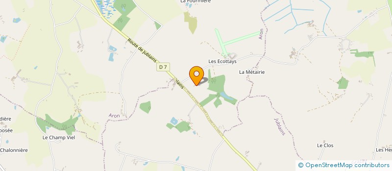 localisation de l'entreprise MADAME NICOLE ELAIN à LA BAZOGE-MONTPINCON