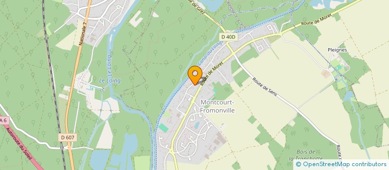 localisation de l'entreprise MADAME NICOLE ESPECEL  NONVILLE