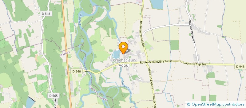 localisation de l'entreprise MADAME NICOLE EYSCHEN  PRECHAC-SUR-ADOUR