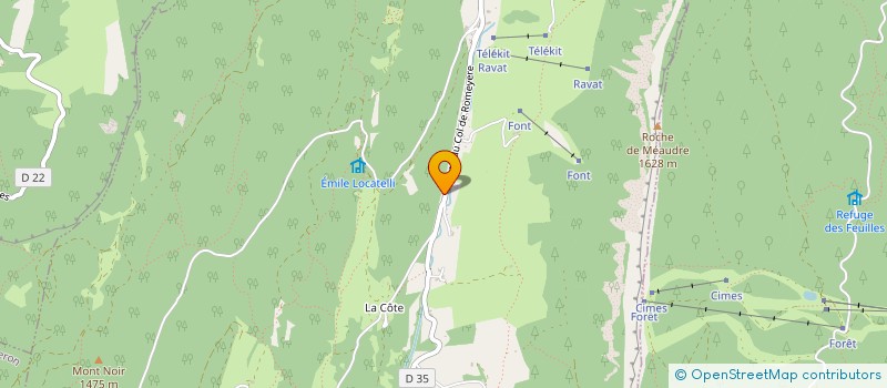 localisation de l'entreprise MADAME NICOLE FANGEAT  RENCUREL