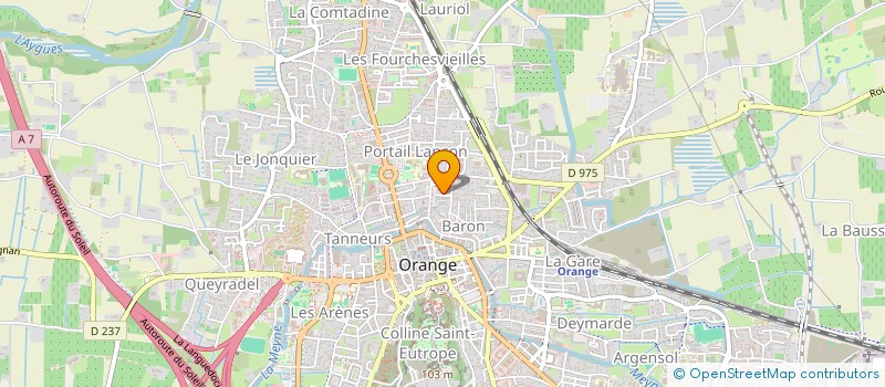 localisation de l'entreprise MADAME NICOLE FIERE  ORANGE