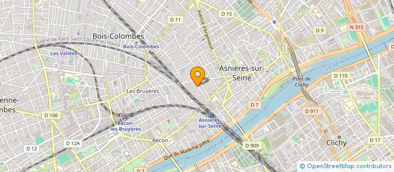 localisation de l'entreprise MADAME NICOLE FISHWICK à ASNIERES-SUR-SEINE
