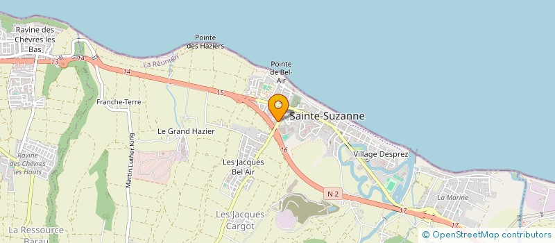 localisation de l'entreprise MADAME NICOLE FLORENTINY à SAINTE-SUZANNE