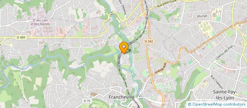 localisation de l'entreprise MADAME NICOLE FONTANEY  FRANCHEVILLE