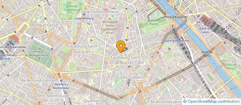 localisation de l'entreprise MADAME NICOLE FORGERON  PARIS